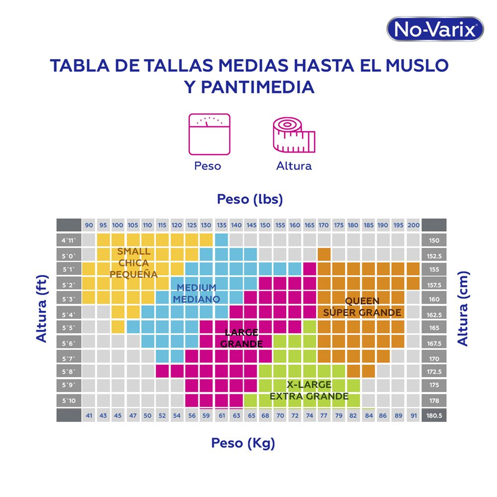 Medias de Compresión Mujer 8-15 mmHg Transparente Beige No-Varix